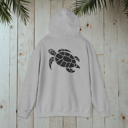 RETRO SEA TURTLE Heavy Blend™ Hooded Sweatshirt