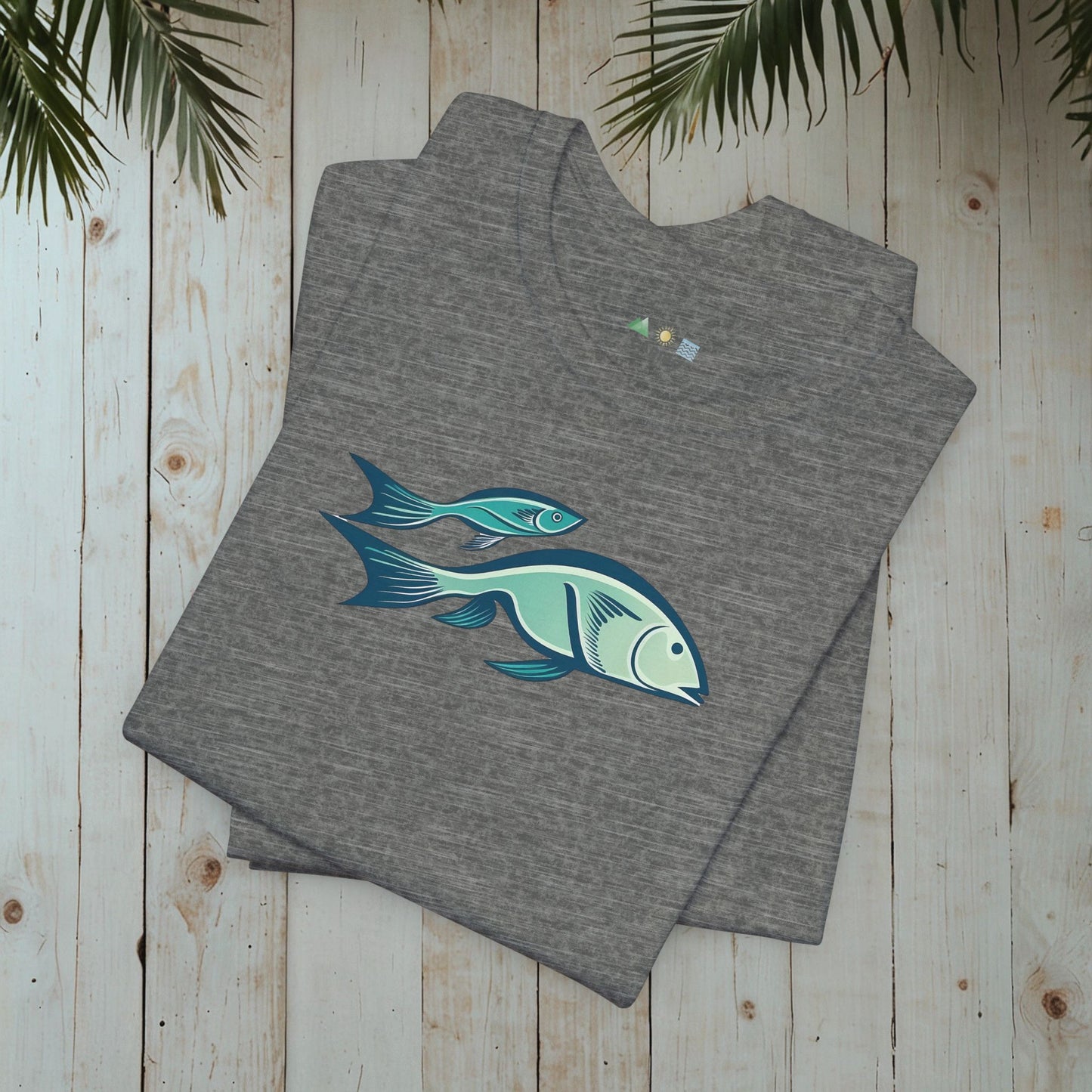 FISH RETRO WOODBLOCK CLASSIC TEE