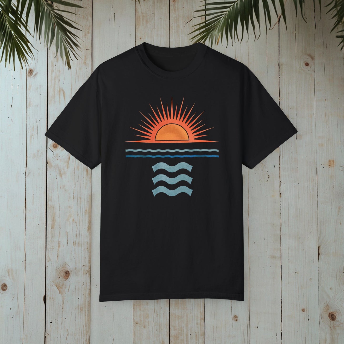 OCEAN SUN GARMENT-DYED TEE