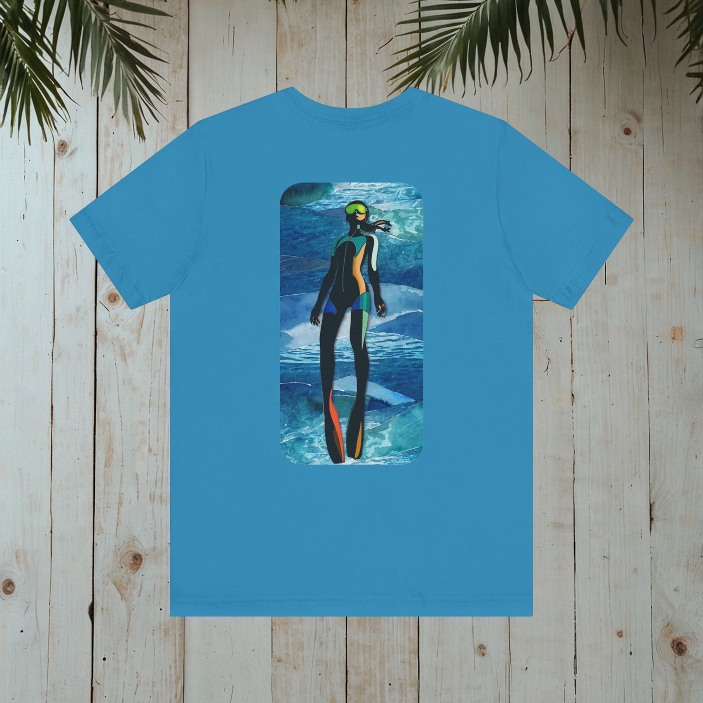 APNEA RETRO MASK ASCEND WATERCOLOR CLASSIC TEE