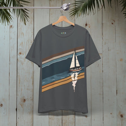 SAILBOAT RETRO NAUTICAL COLLECTION CLASSIC TEE