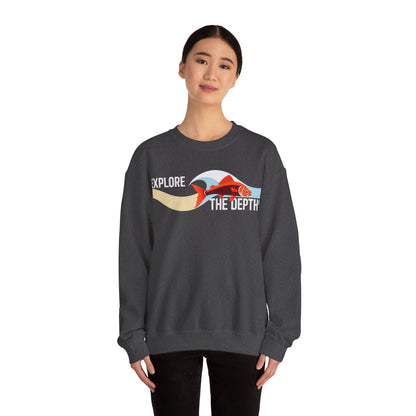 EXPLORE THE DEPTHS Heavy Blend™ Crewneck Sweatshirt