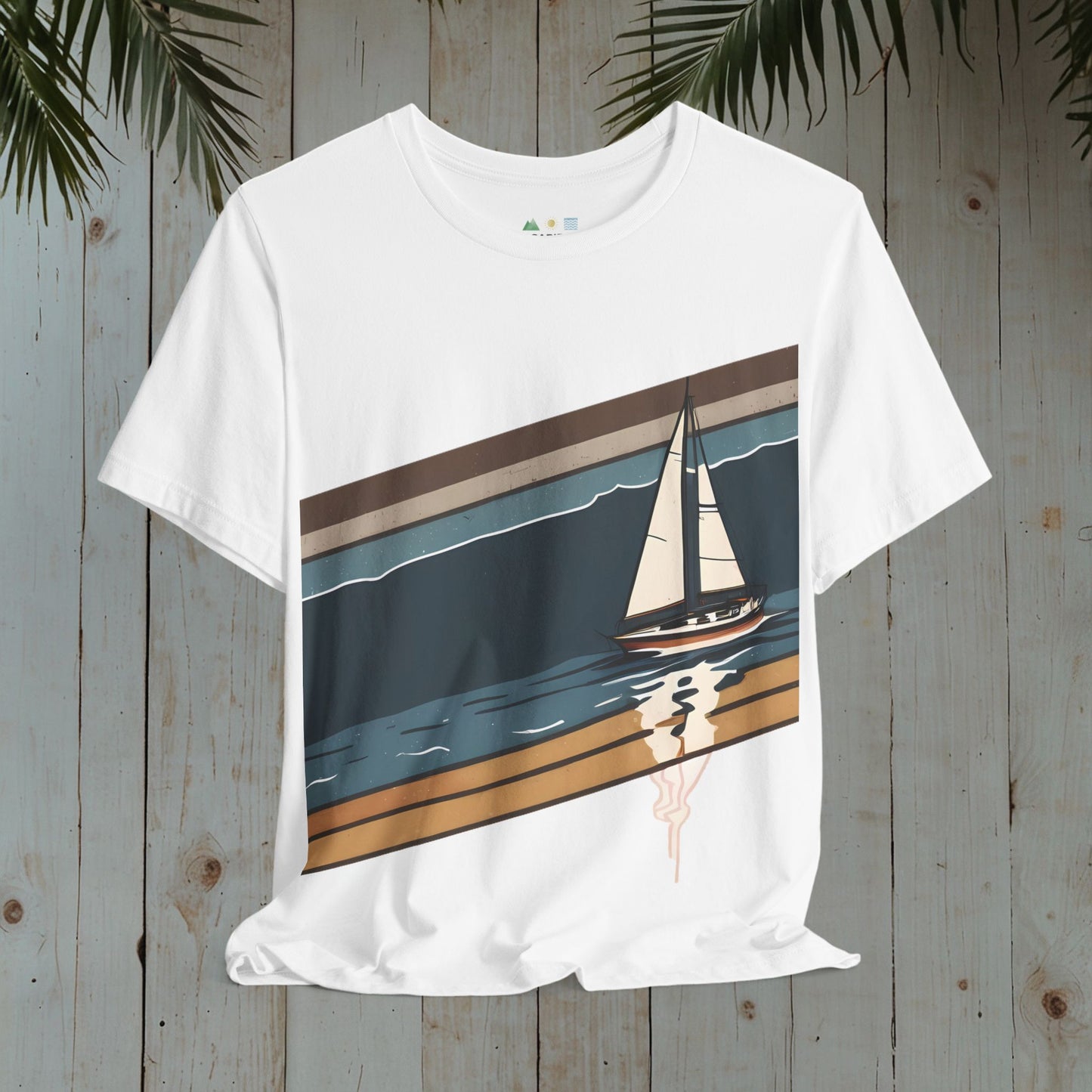 SAILBOAT RETRO NAUTICAL COLLECTION CLASSIC TEE