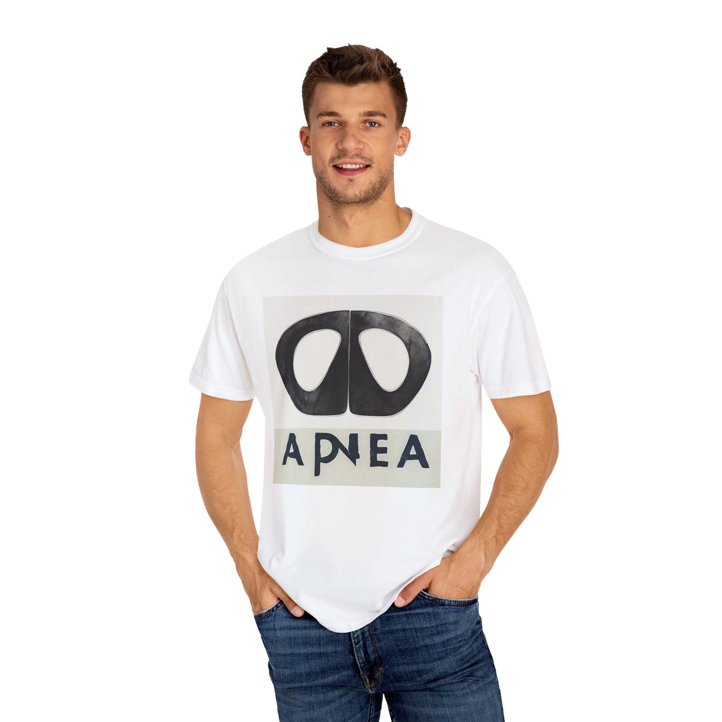 APNEA MASK RETRO GARMENT-DYED TEE