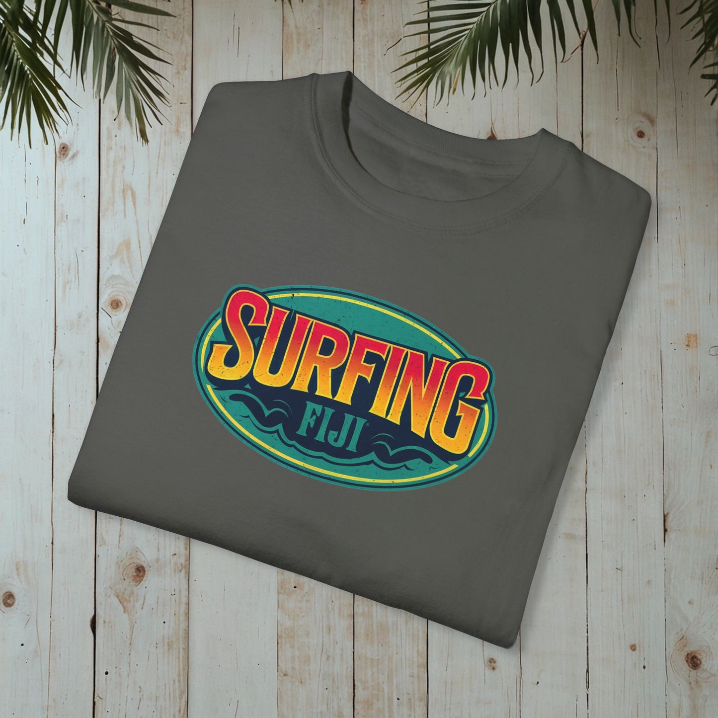 SURFING FIJI GARMENT-DYED TEE