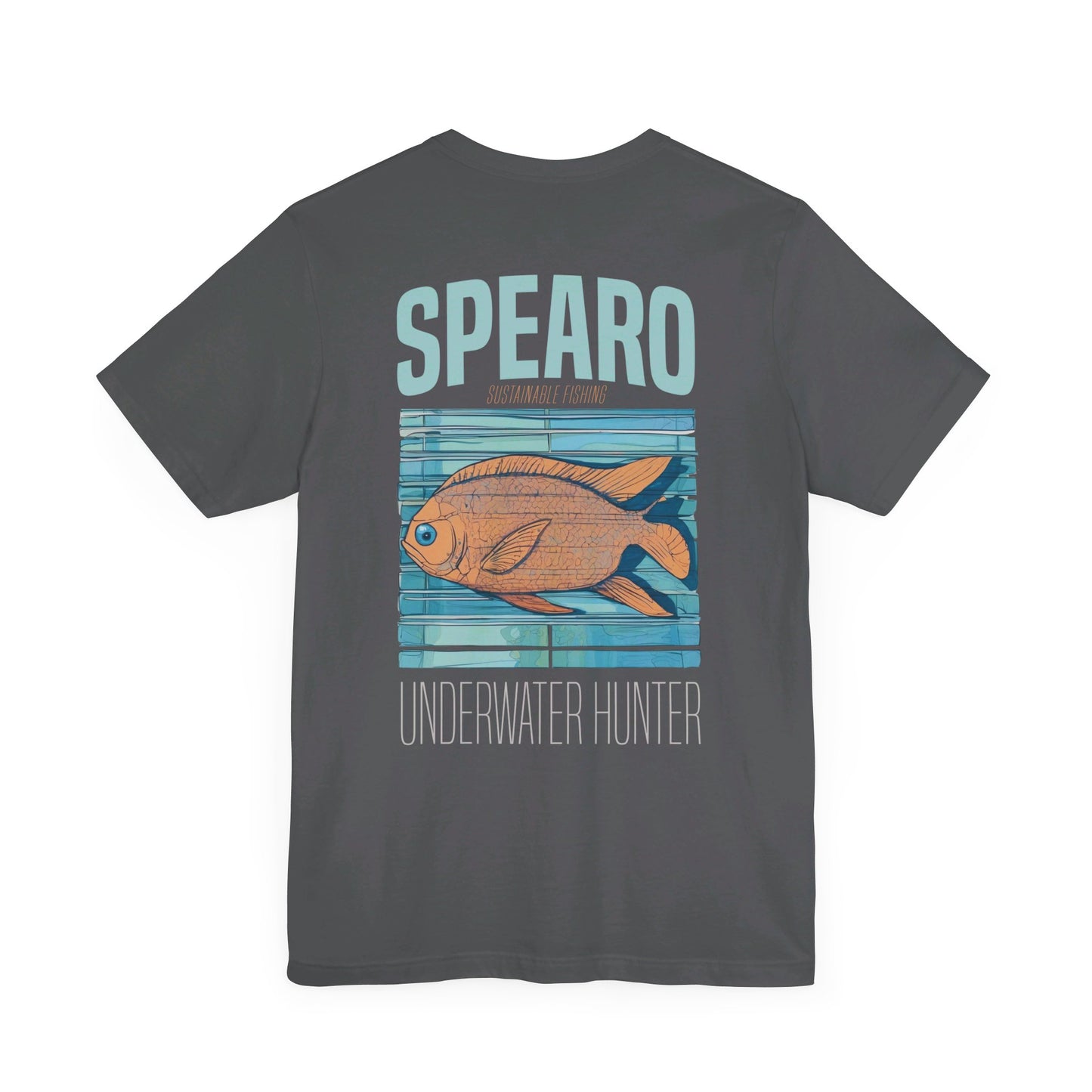 SPEARO UW HUNTER FISH WOODBLOCK CLASSIC TEE