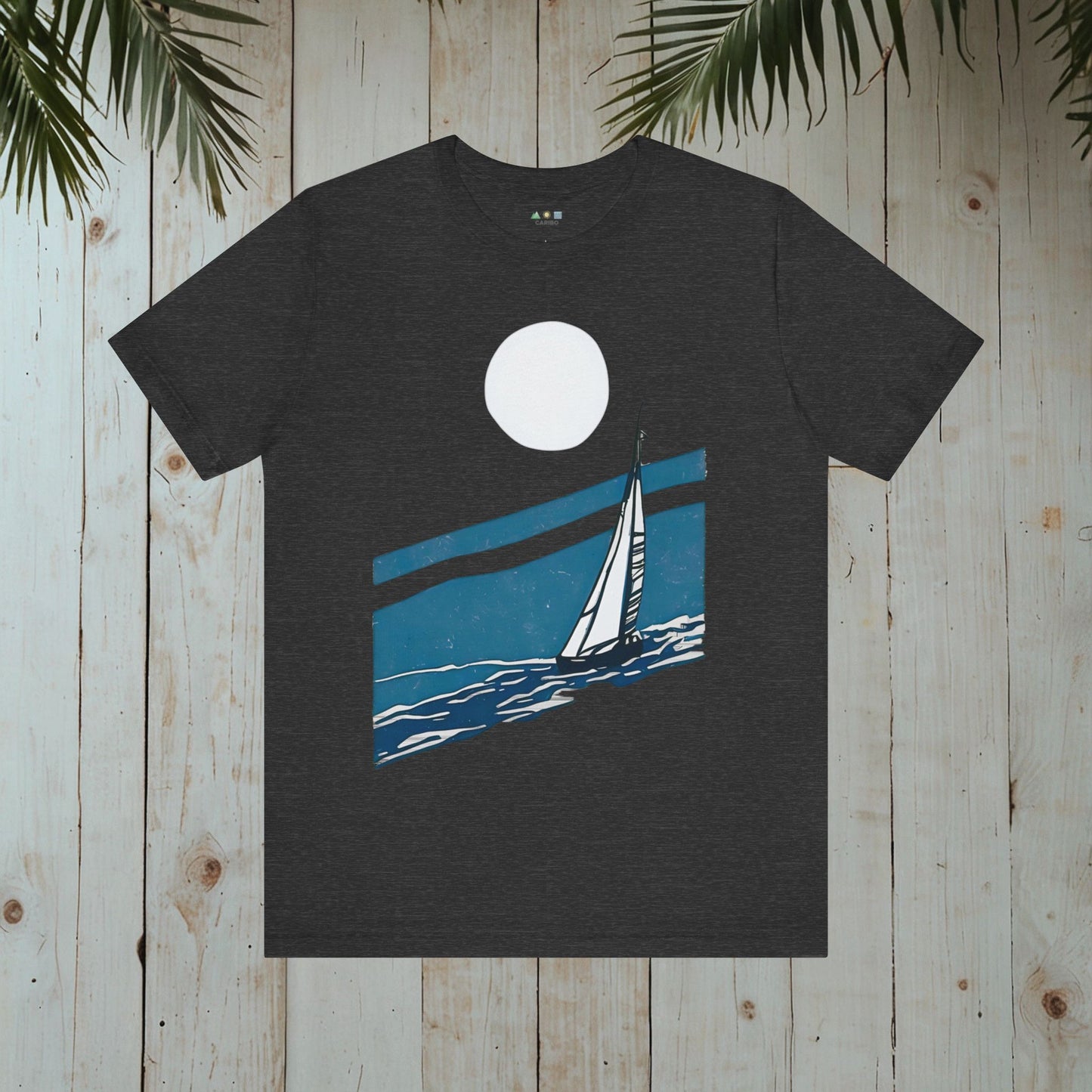 SAILBOAT RETRO NOSTALGIA NAUTICAL COLLECTION CLASSIC TEE