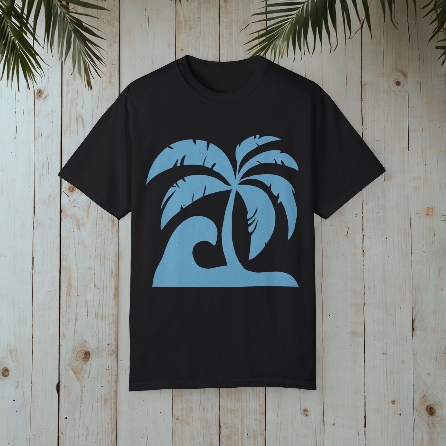 OCEAN PALM 2 GARMENT-DYED TEE