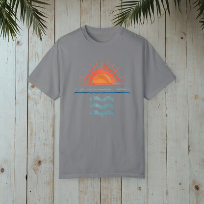 OCEAN SUN GARMENT-DYED TEE