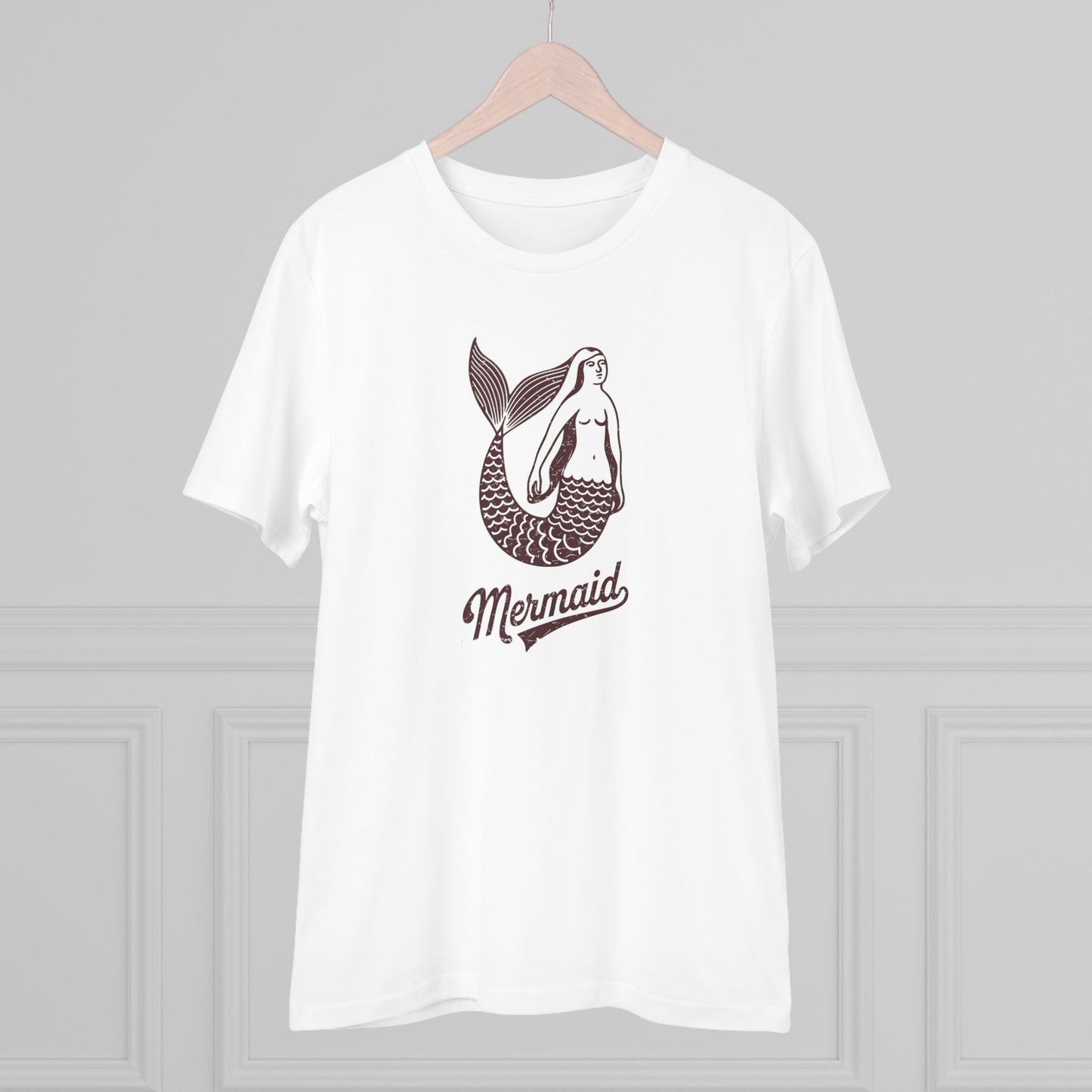 Mermaid Retro Organic T-shirt