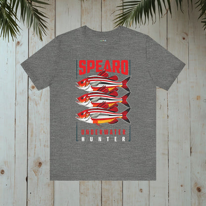 SPEARO UW HUNTER RETRO FISH CLASSIC TEE