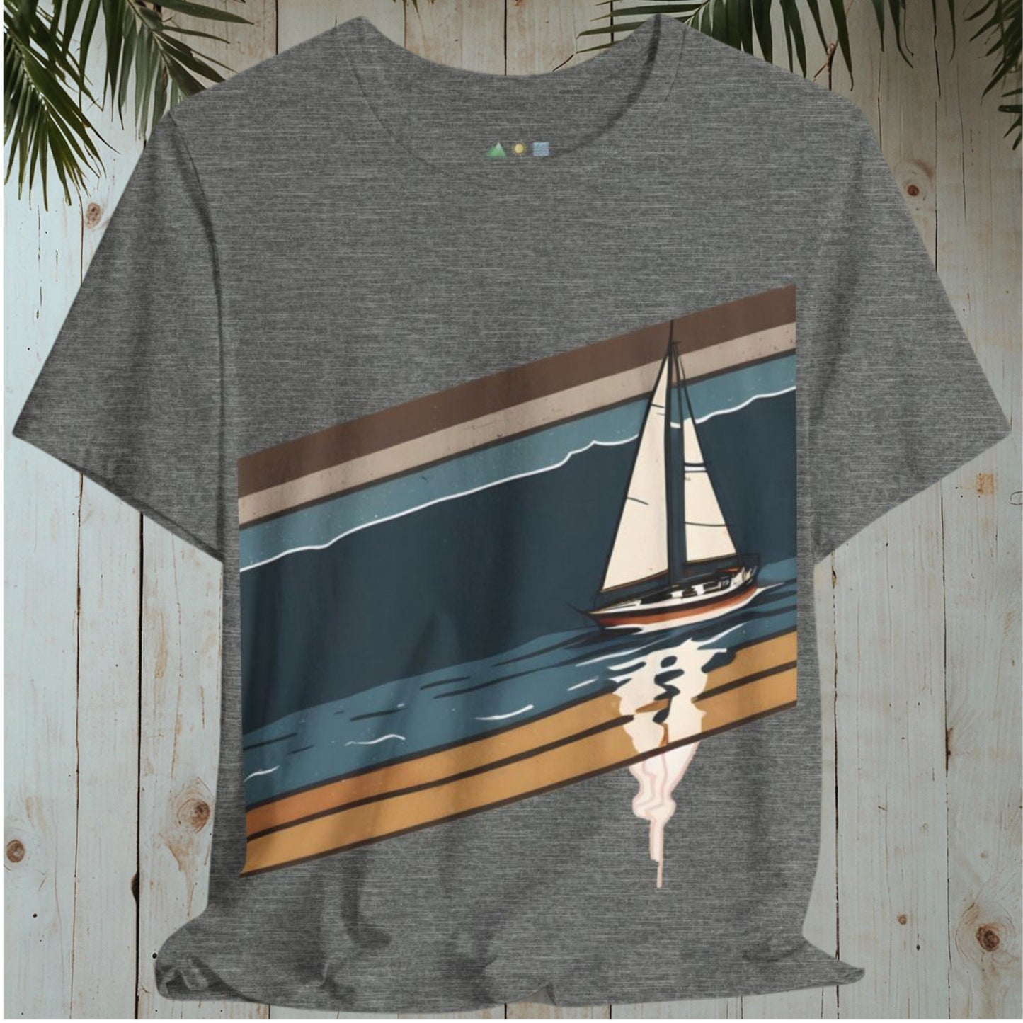 SAILBOAT RETRO NAUTICAL COLLECTION CLASSIC TEE