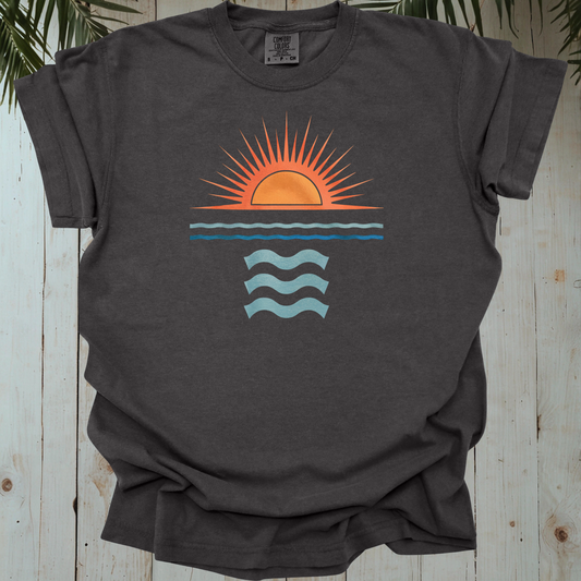 OCEAN SUN GARMENT-DYED TEE