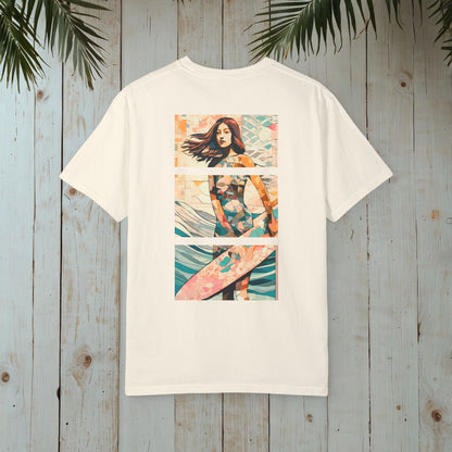 OCEAN LIVING MOSAIC SURFER GARMENT-DYED TEE