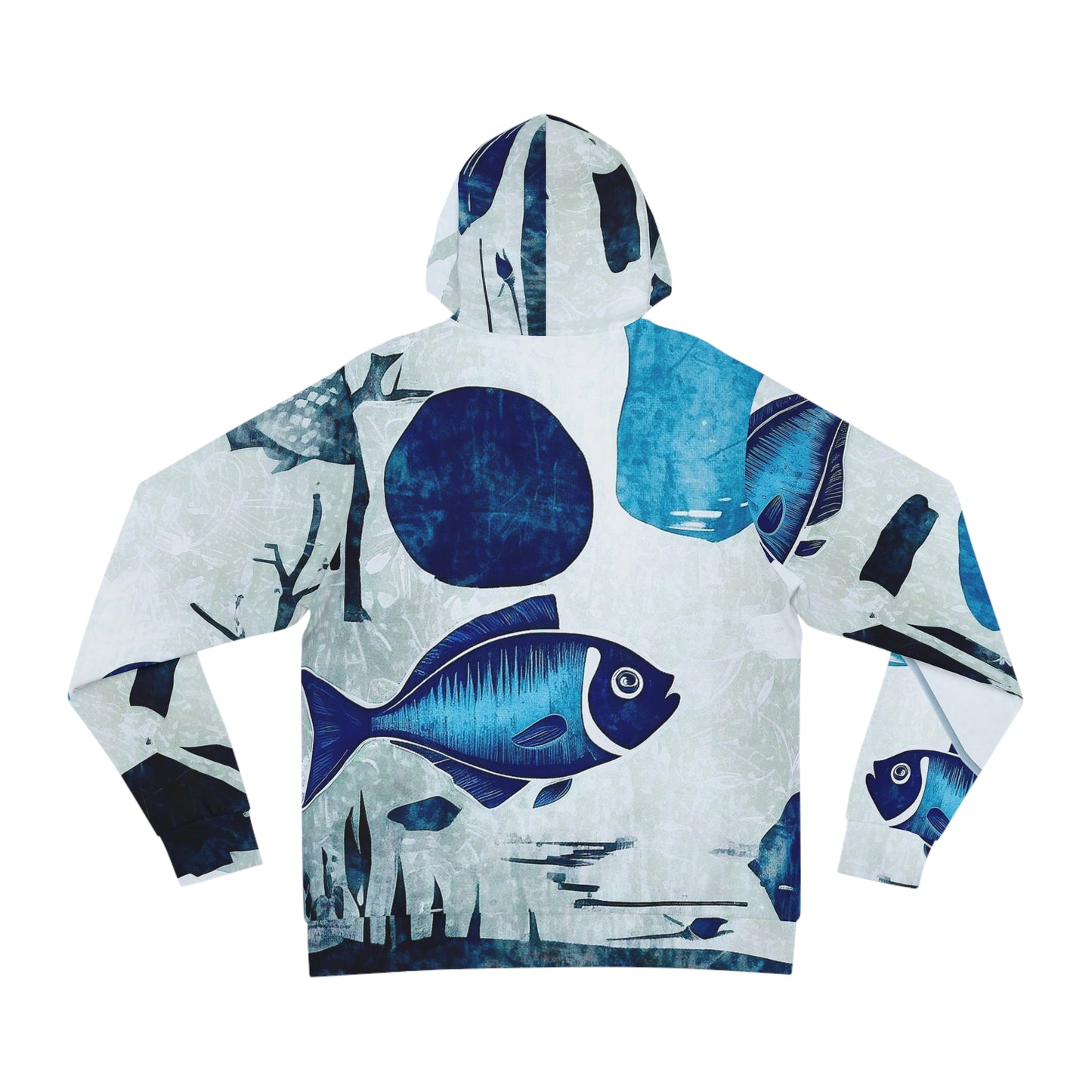 RETRO WOODBLOCK FISH HOODIE