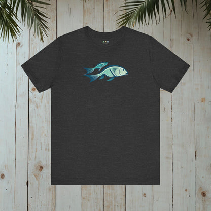 FISH RETRO WOODBLOCK CLASSIC TEE