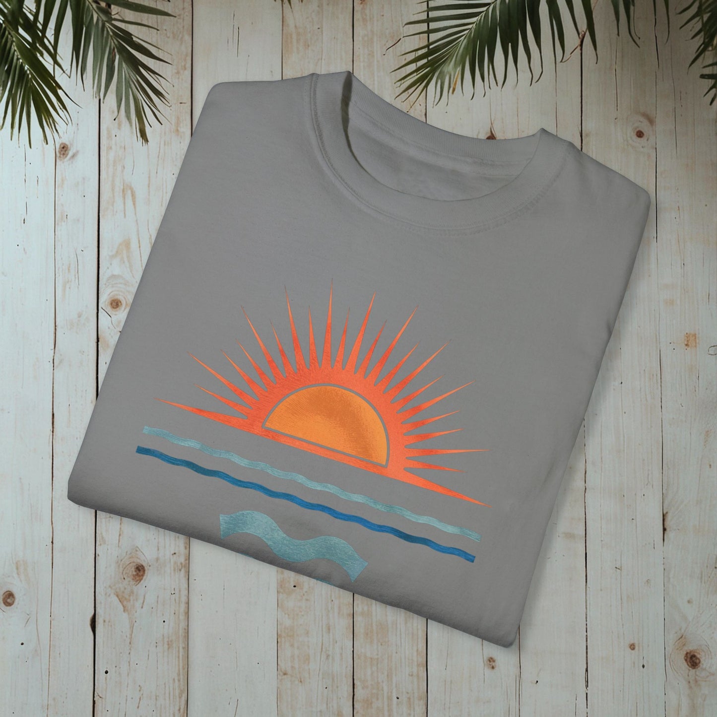 OCEAN SUN GARMENT-DYED TEE