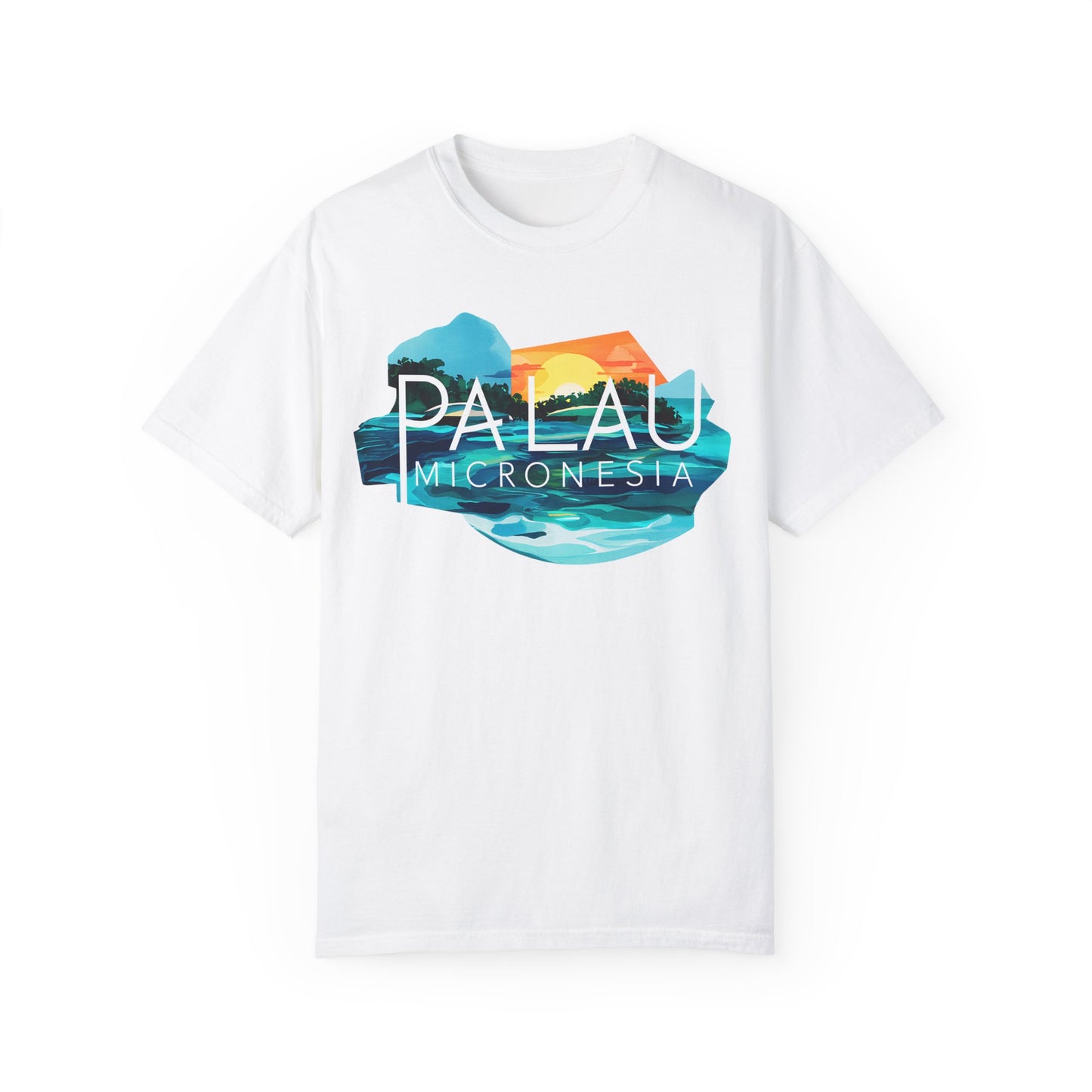 PALAU MICRONESIA GARMENT-DYED TEE