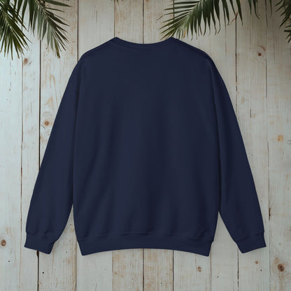 Woodblock Crab Crewneck Sweatshirt