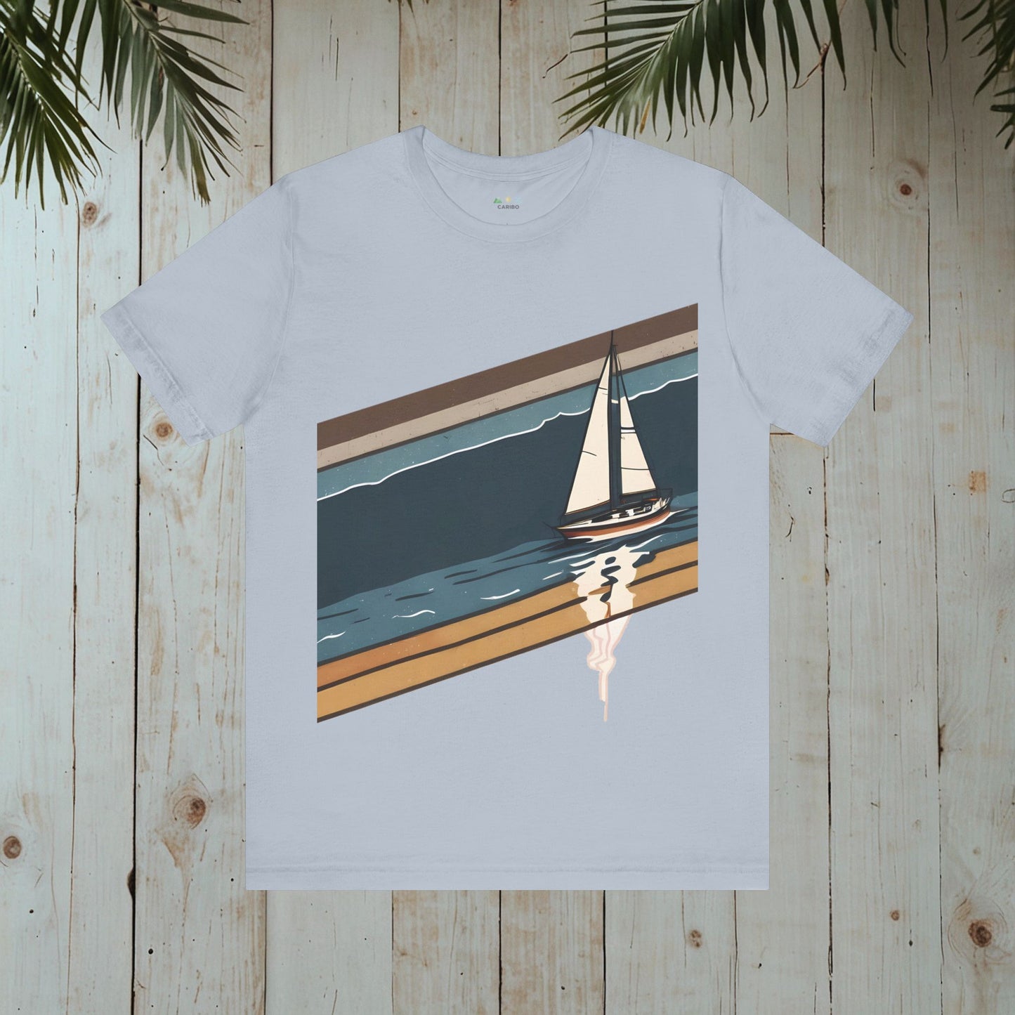 SAILBOAT RETRO NAUTICAL COLLECTION CLASSIC TEE