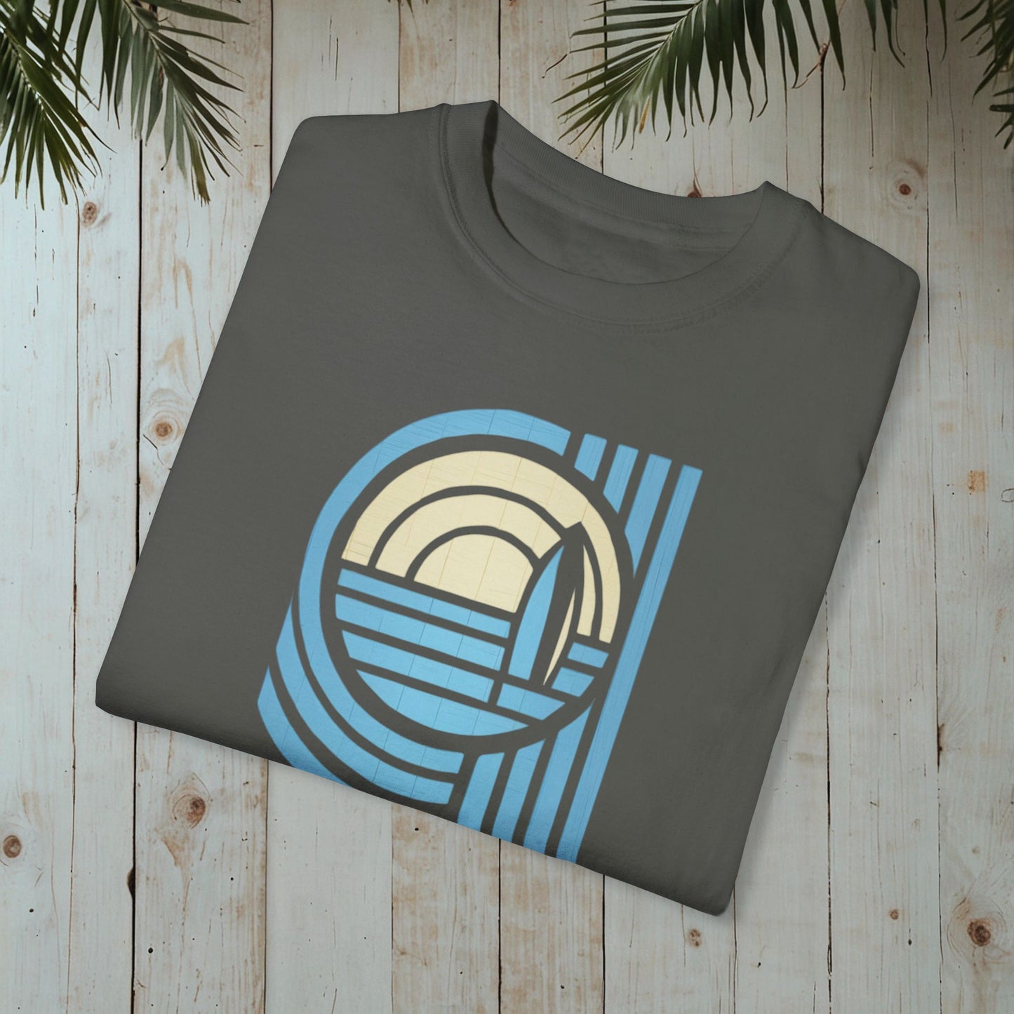 OCEAN LIVING RETRO GARMENT-DYED TEE