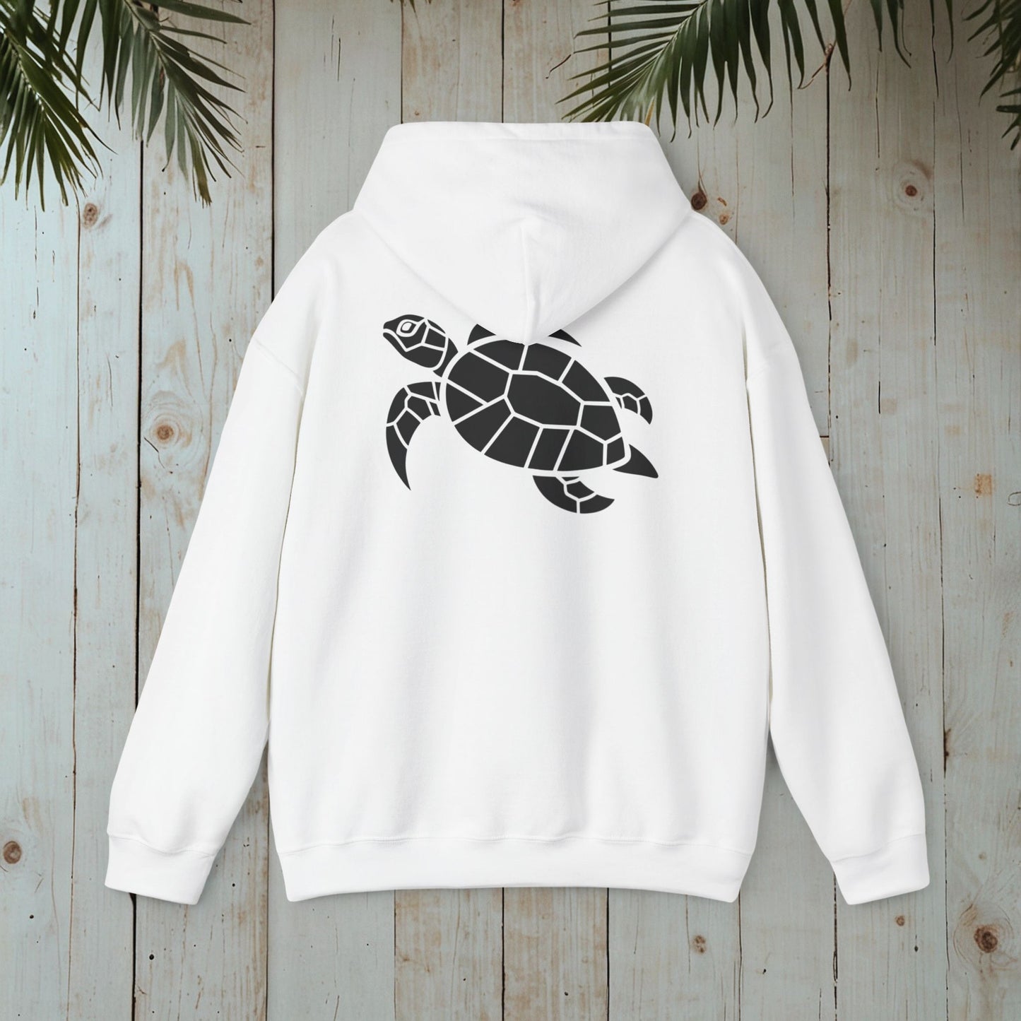 RETRO SEA TURTLE Heavy Blend™ Hooded Sweatshirt