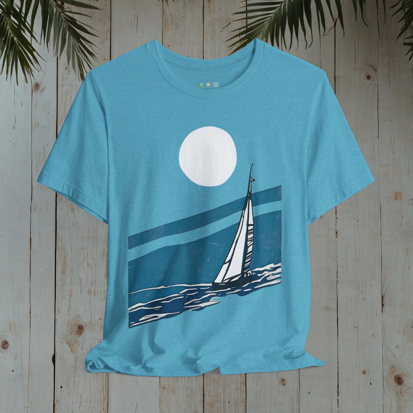 SAILBOAT RETRO NOSTALGIA NAUTICAL COLLECTION CLASSIC TEE