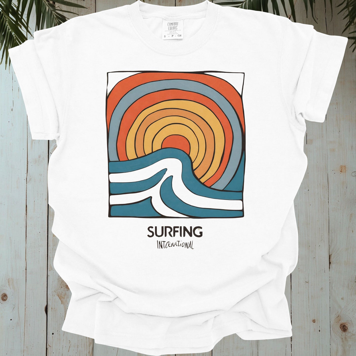 SURFING INTERNATIONAL GARMENT-DYED TEE