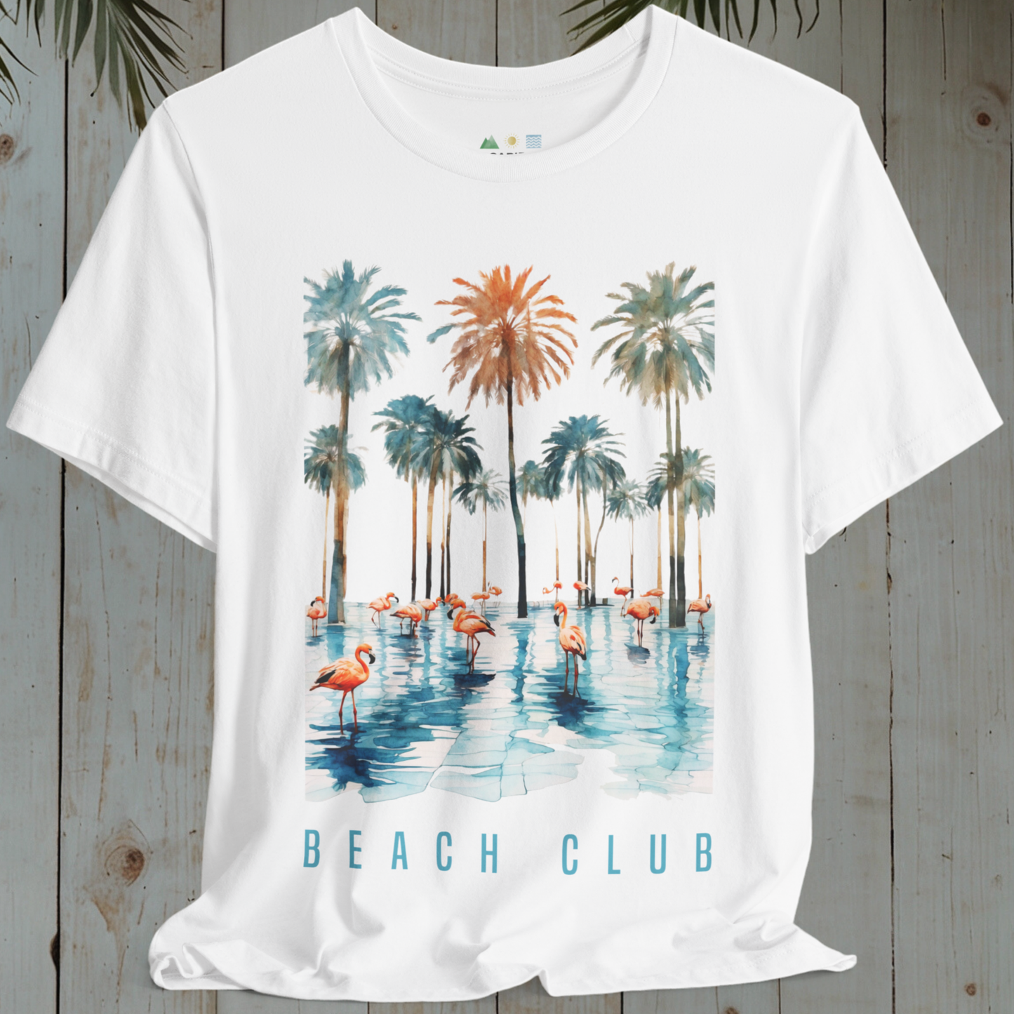 BEACH CLUB FLAMINGO BAY CLASSIC TEE