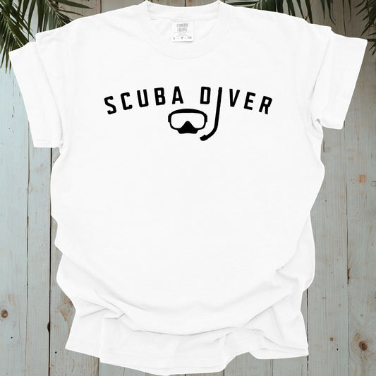 SCUBA DIVER GARMENT-DYED TEE