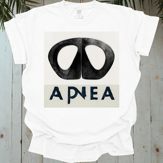 APNEA MASK RETRO GARMENT-DYED TEE