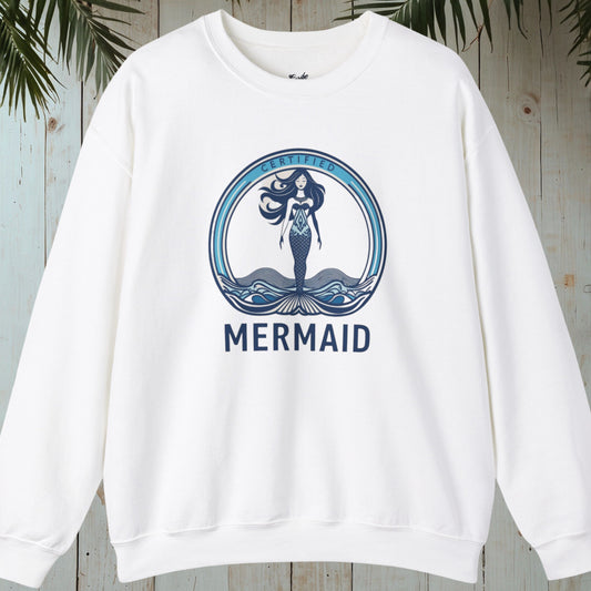 CERTIFIED MERMAID Heavy Blend™ Crewneck Sweatshirt