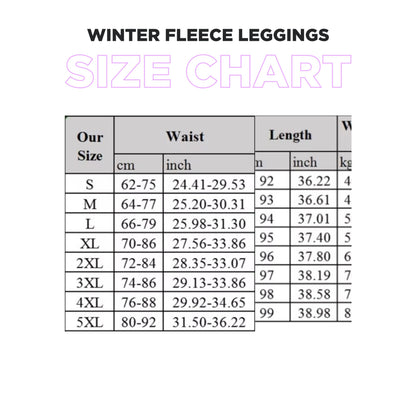 Winter Fleece Leggings