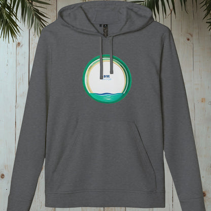 DIVE EMBRACE THE DEPTHS RETRO DIVE adidas® Unisex Fleece Hoodie