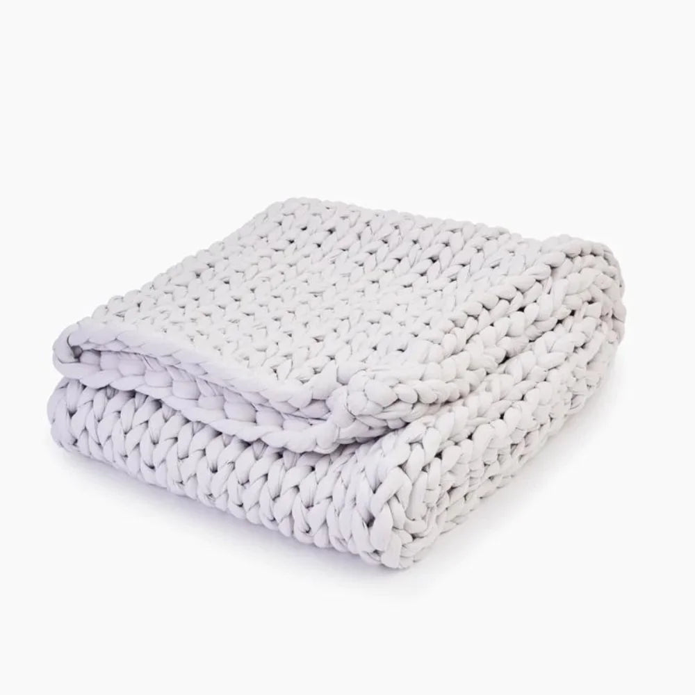 Cozy Weighted Blanket (White)