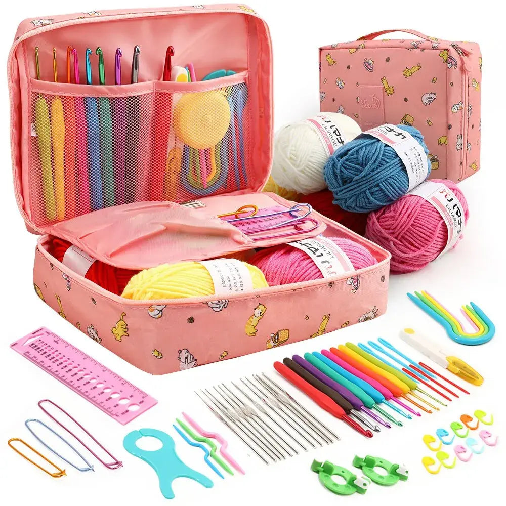 Beginner Crochet Kit With Storage Box